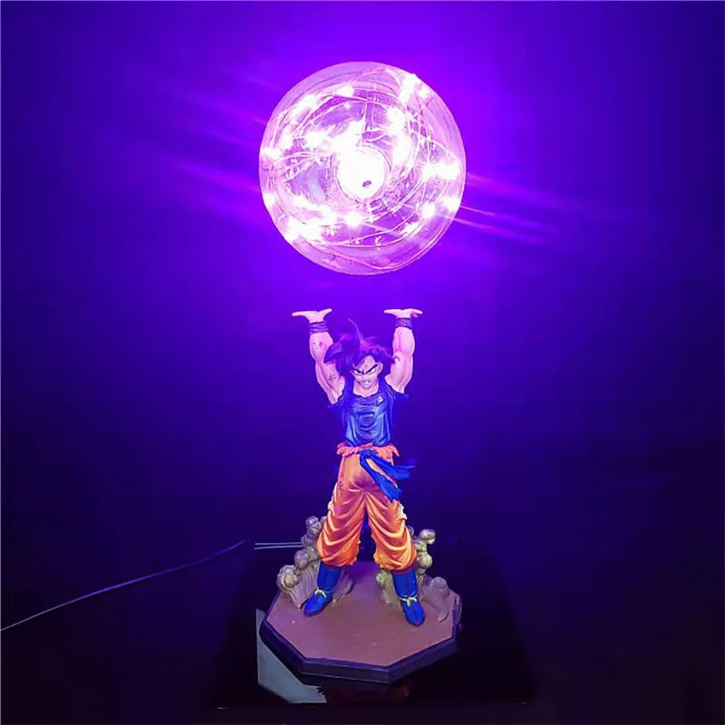 Dragon Ball Z Son Goku LED Action Figure Lamp – 5 Styles Collectible Decor