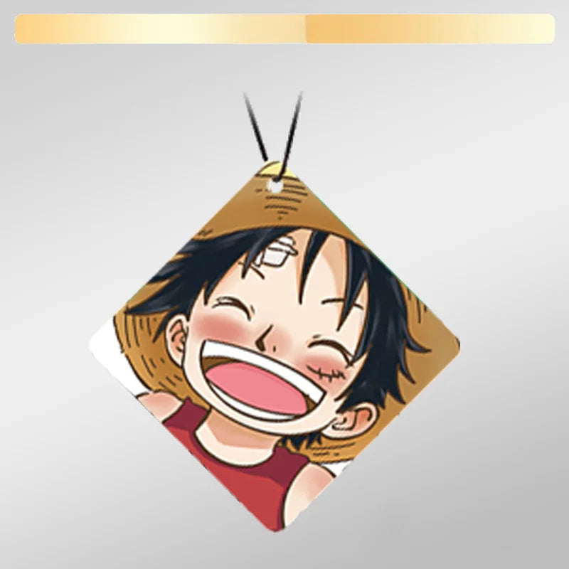 One Piece Car Mounted Fragrance Patch Decoration Car Accessories Anime Luff Tony Tony Chopper Roronoa Zoro Car Interior