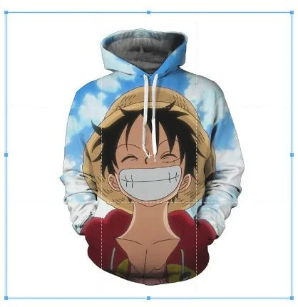 Anime One Piece Luffy Trafalgar D. Water Law Hoodie Cosplay Costume Long Sleeve Sweatshirt Sweater Zip Up Coat Jackets