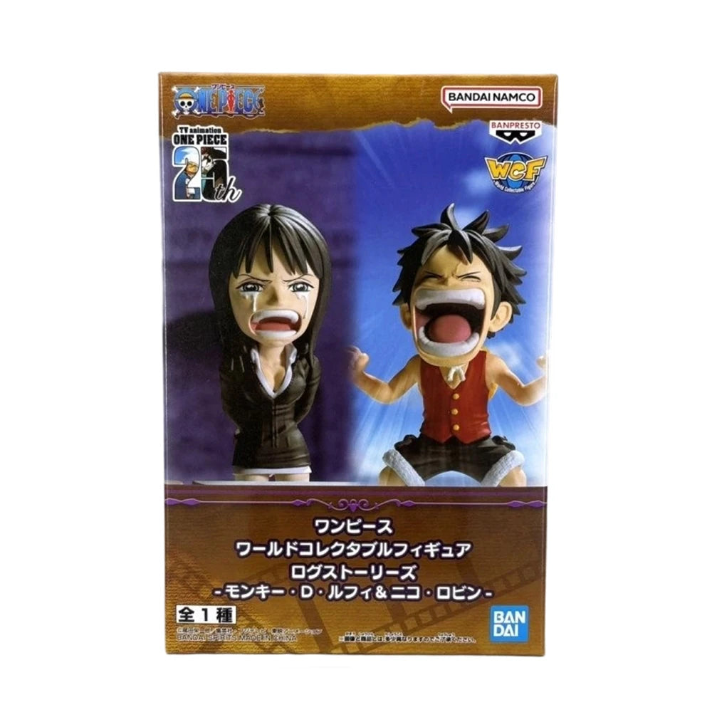 WCF Vol.17 ONE PIECE Nico Robin Luffy Enies Lobby PVC Anime Figure Model Toy Gift Desktop Ornament