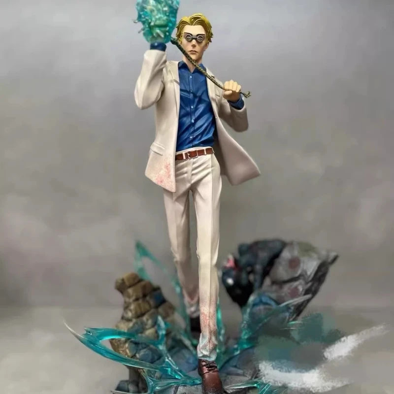 Jujutsu Kaisen Nanami Kento Figure 28cm PVC Statue Anime GK Collection Model Toy With Cursed Energy Effect Base Decorative Gift