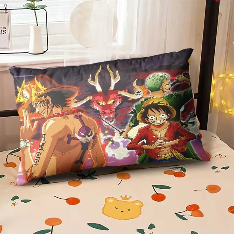 New One Piece Luffy Nami Zoro Chopper anime cushion pillow set pillow student nap pillow creative bedding holiday gift