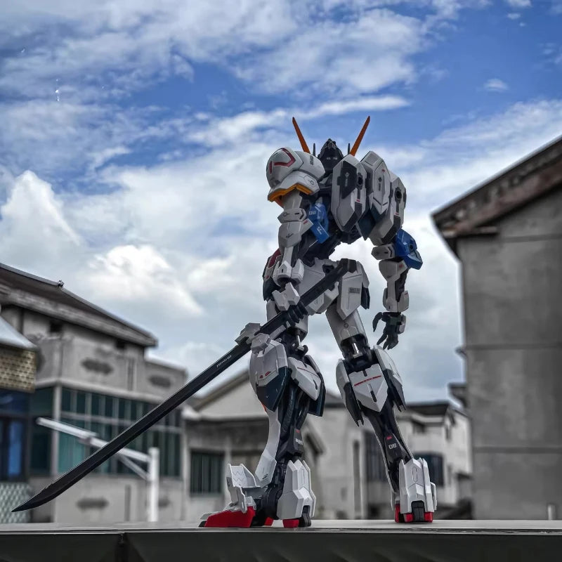 MG 1/100 Asw-G-08 Barbatos 4th Form Mecha Model Kit Assembly Action Figures With Water Decals Mobile Suit Surprise Gift Toys 