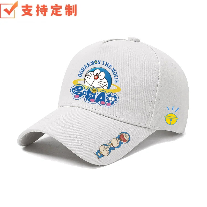 Doraemon & Tinker Bell Outdoor Cap – Breathable Anime Baseball Hat
