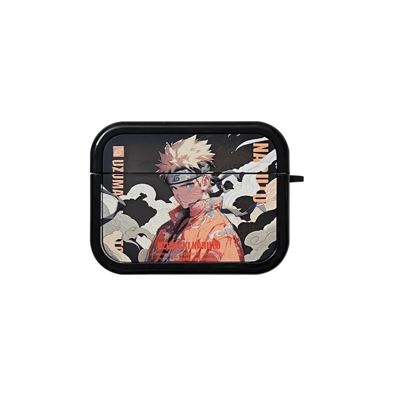 Anime Naruto Jiraiya Payne Itachi Apple Airpods pro2 protective cover 2/3 generation wireless Bluetooth headset shell for men