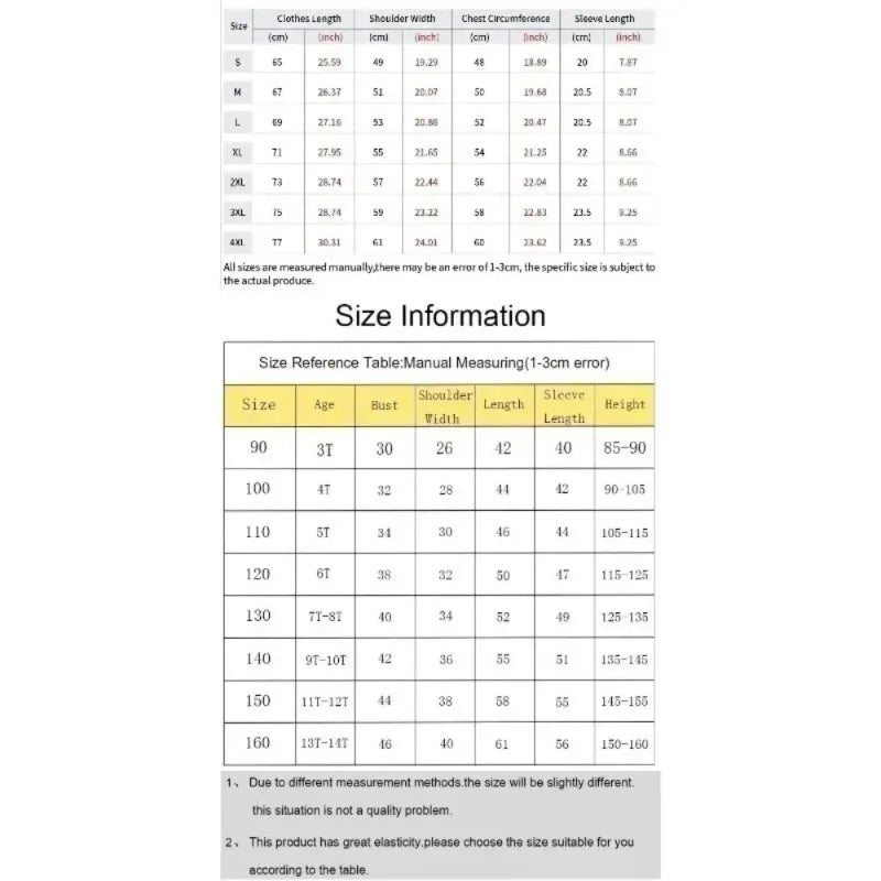 Summer New Dragon Ball Animation T-shirt Men's and Women's Harajuku Loose Casual Children's Parent-child Short-sleeved Top