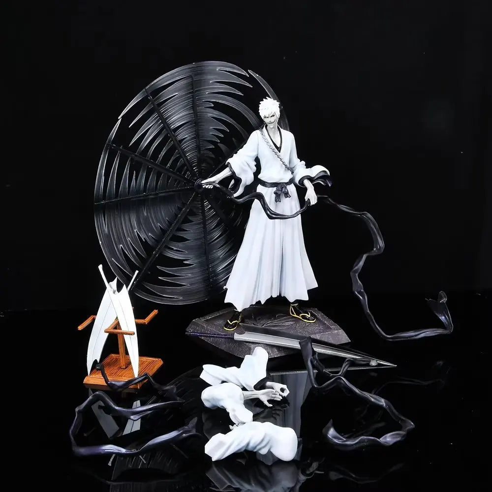 33cm BLEACH Thousand-Year Blood War Kurosaki Ichigo Zangetsu Anime Action Figure Toys Doll Collection Christmas Gift No Box