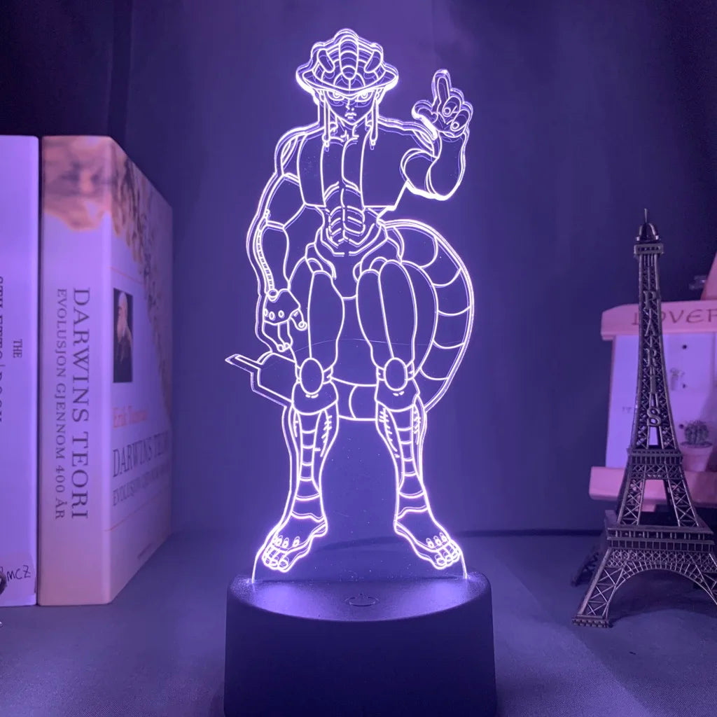 Anime Hunter X Hunter Led Night Light Killua Zoldyck Figure Nightlight Color Changing Usb Battery Table 3d Lamp Gift for Kids