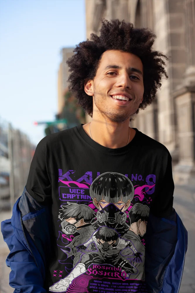 Kaiju No. 8 Unisex Graphic T-Shirt – Anime Fan Cotton Tee All Sizes