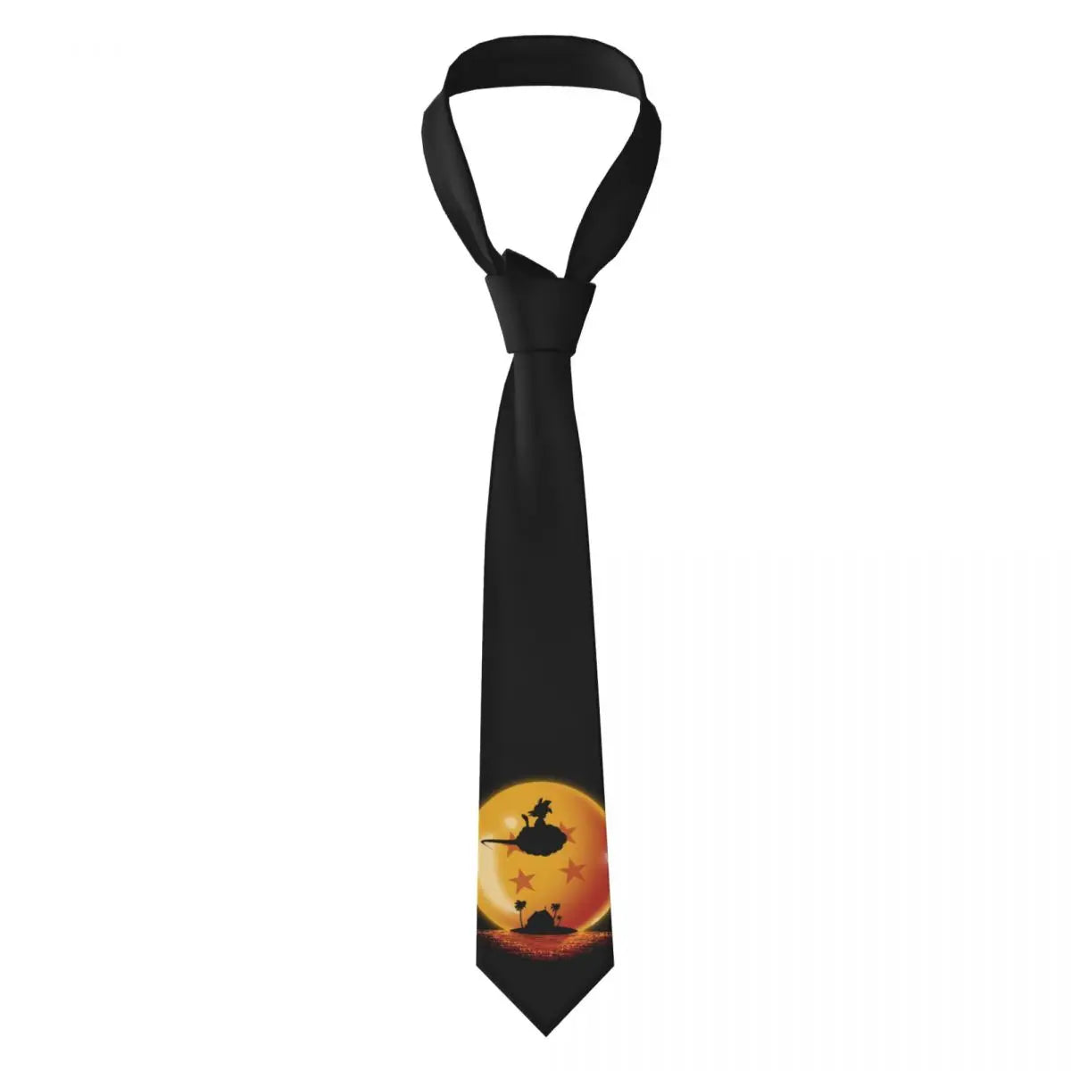 Vegeta Royal Saiyan Symbol Necktie – Dragon Ball Z Slim 8cm Unisex Tie