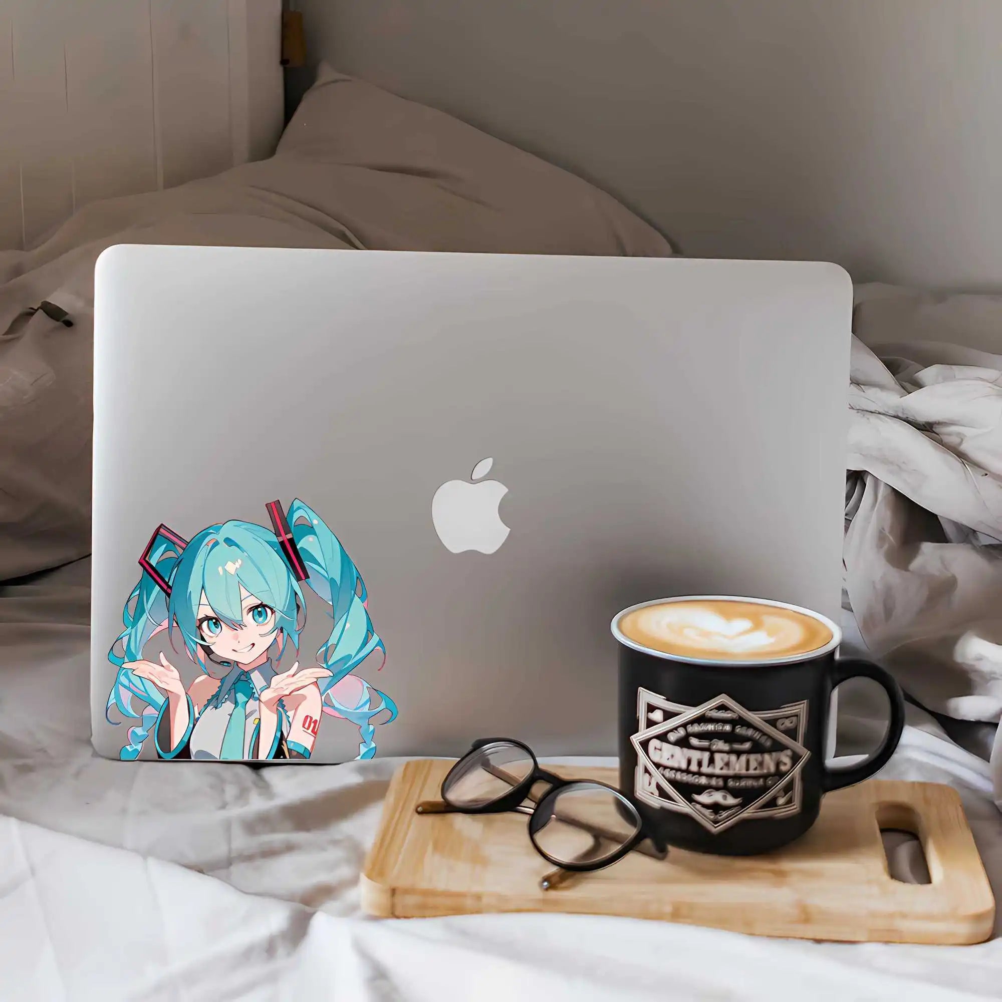 Hatsune Miku MIKU anime Animation Waterproof Car Sticker Personalized Decoration Electric Vehicle iPad Sticker