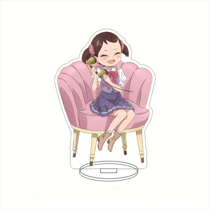 New Hot Anime Spy X Family Acrylic Stand Model Figure Cosplay Plate Holder Topper Birthday Fans Christmas Desk Decor Plate Gift