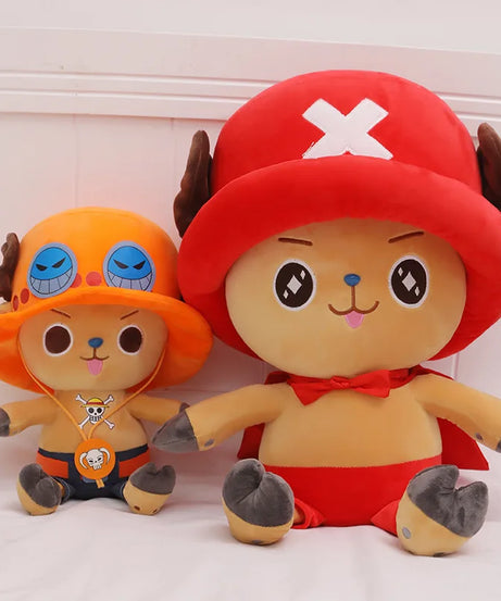 4 styles One Piece Anime Figure Tony Tony Chopper 35cm Stuffed Plush Doll Toy Bedroom Decoration  For Kid Xmas Gift Toy