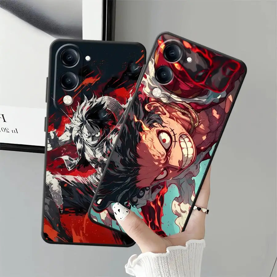 Phone Cover Case for Vivo Y33S Y35 Y19 Y02 Y11 Y22 Y16 Y17 Y12 Y15S Y30 Y20 Y21 Y31 Y36 Y27 Luffy Ones Pieces