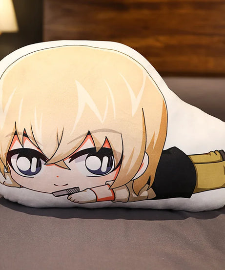 35cm Detective Conan, Kudo Shinichi, Mouri Ran, Kid The Phantom Thief Keychain Pendant, Anime Pillow Related Peripheral Products