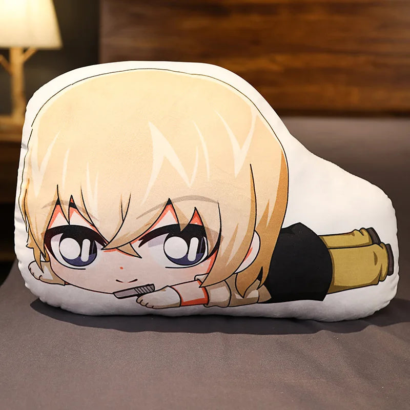 35cm Detective Conan, Kudo Shinichi, Mouri Ran, Kid The Phantom Thief Keychain Pendant, Anime Pillow Related Peripheral Products