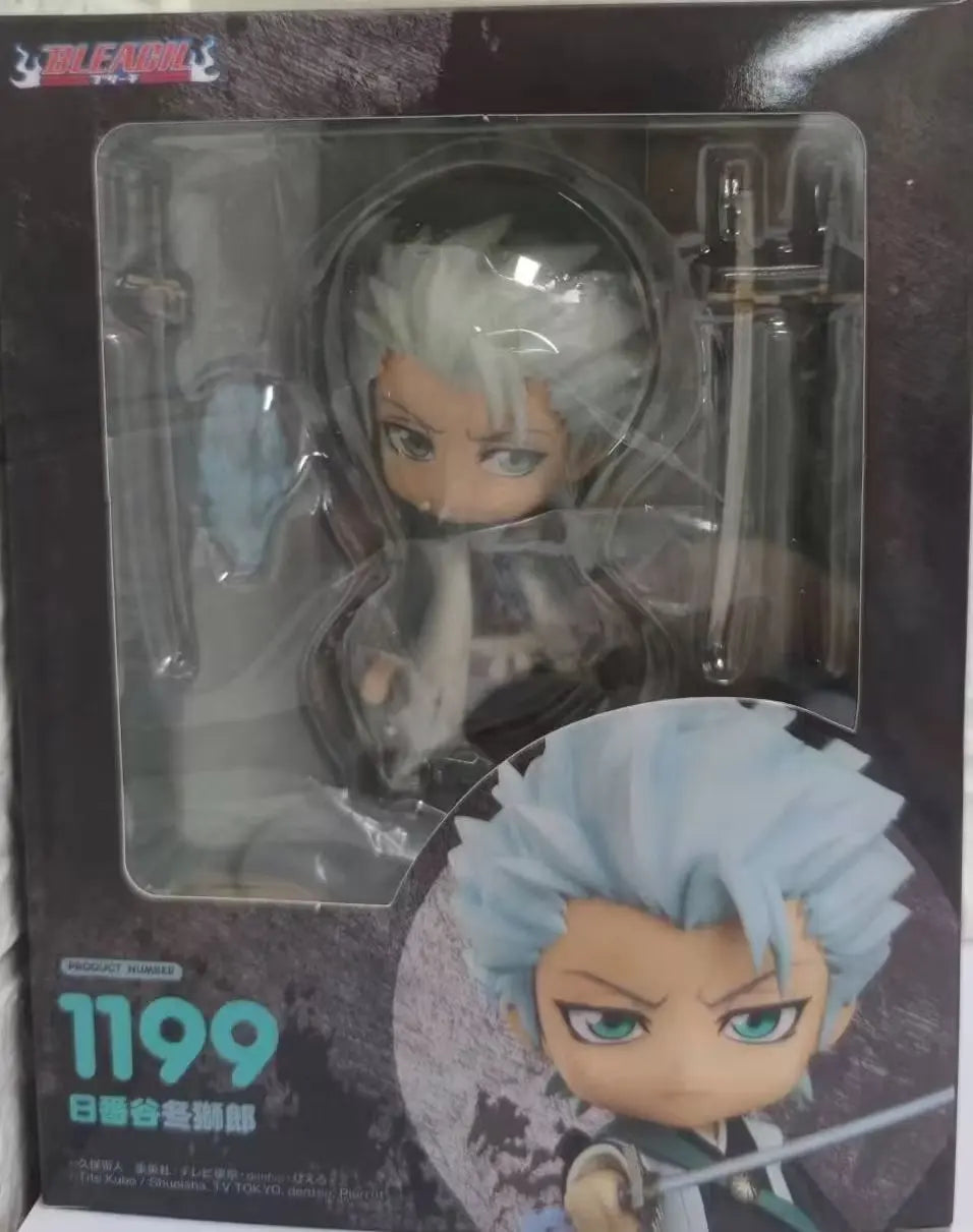 10cm BLEACH Hitsugaya Toushirou Anime Figurine Action Figure Toys Doll Collection Christmas Gift With Box