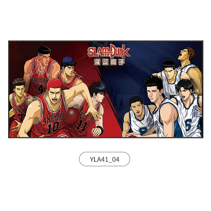 Slam Dunk Wall Art – Sakura Path Anime Mural for Bedroom or Living Room