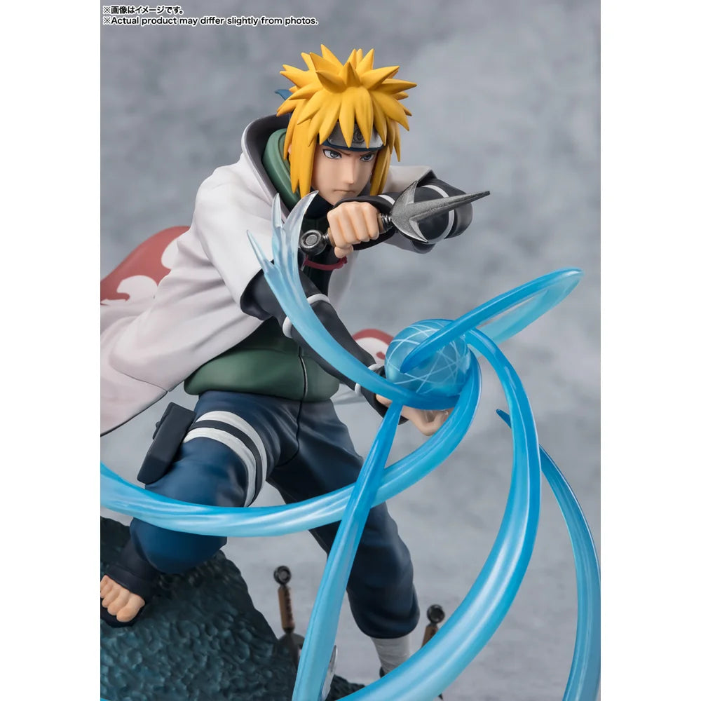 BANDAI Figuarts ZERO Minato Namikaze Rasengan Figure – Naruto Shippuden Collectible