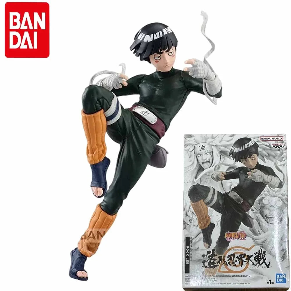 Bandai Banpresto Rock Lee Figure – Naruto Shippuden Original 10cm Collectible Toy