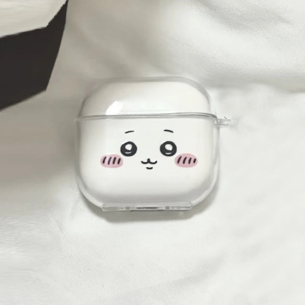 Cute Bear Earphone Case for Apple AirPods 4 3 2 1 Cartoon Animal Soft Clear Protective Covers for AirPods Pro 2 Para