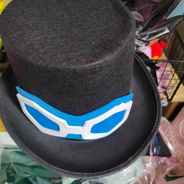 One Piece Sabo Cosplay Hat — Black Top Hat
