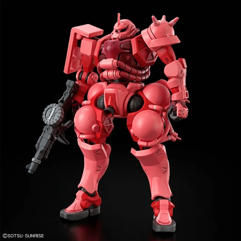 Char's Zaku GQ Action Figure White Gundam Anime Mobile Suit Gundam GQuuuuuuX Toys for Boys Original Box