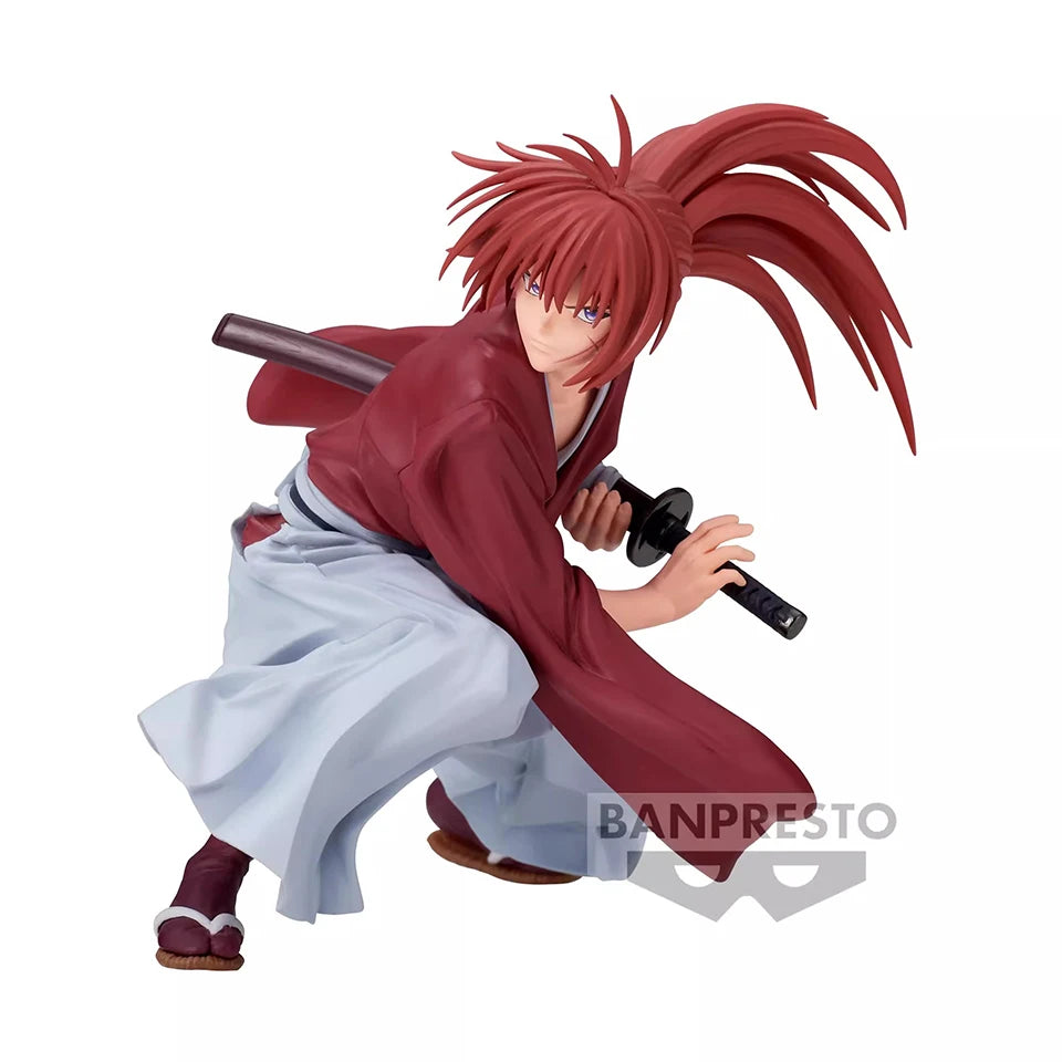 Banpresto Vibration Stars – Himura Kenshin 10cm Action Figure Collectible