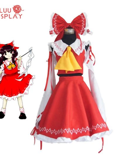 Cosplay Touhou Project  Reimu Hakurei Cosplay Costume