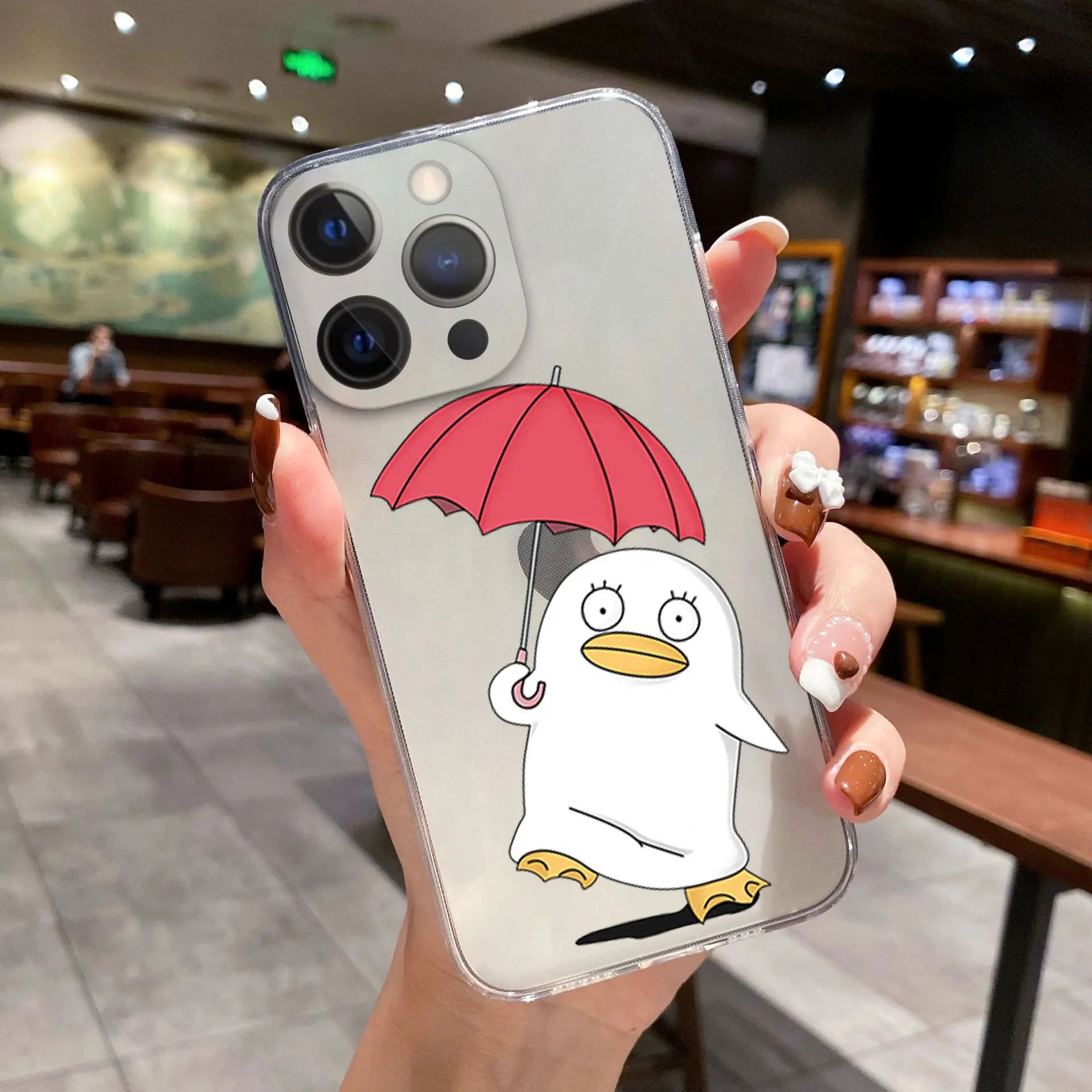 Comics Gintama Gintoki Sakata Phone Cover For iPhone 11 12 13 14 15 16 17 Pro Max 17AIR 16 Plus Clear Soft Silicone TPU Case