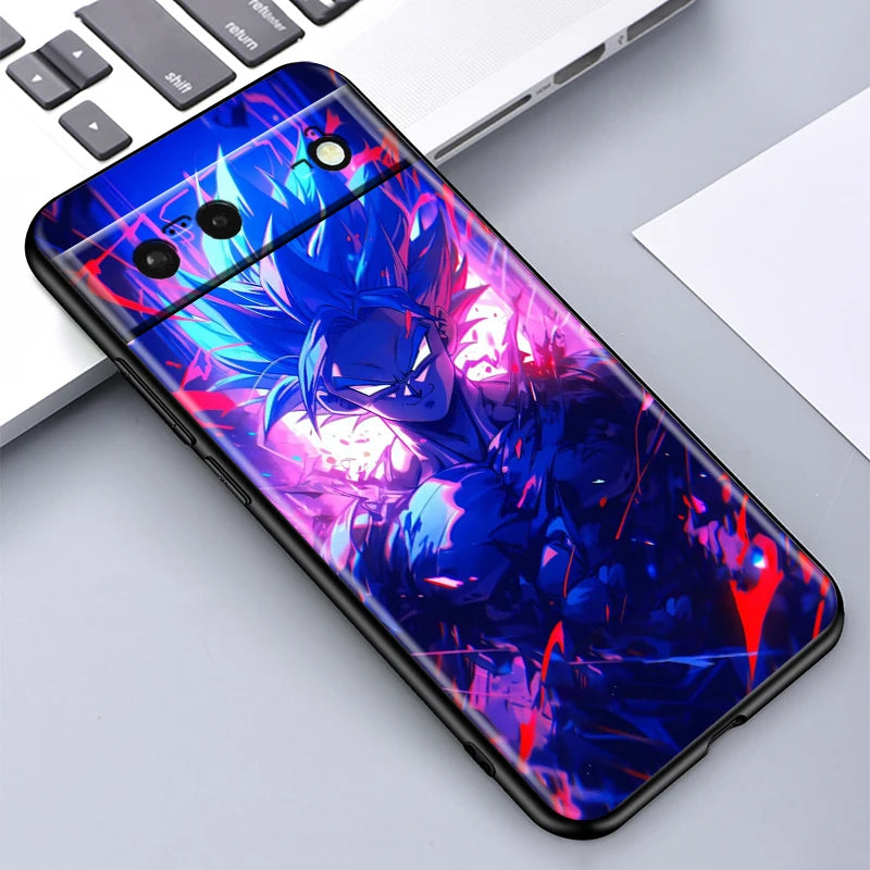 Dragon Ball Z Shockproof Case – Goku Edition for Google Pixel 4–9 Series