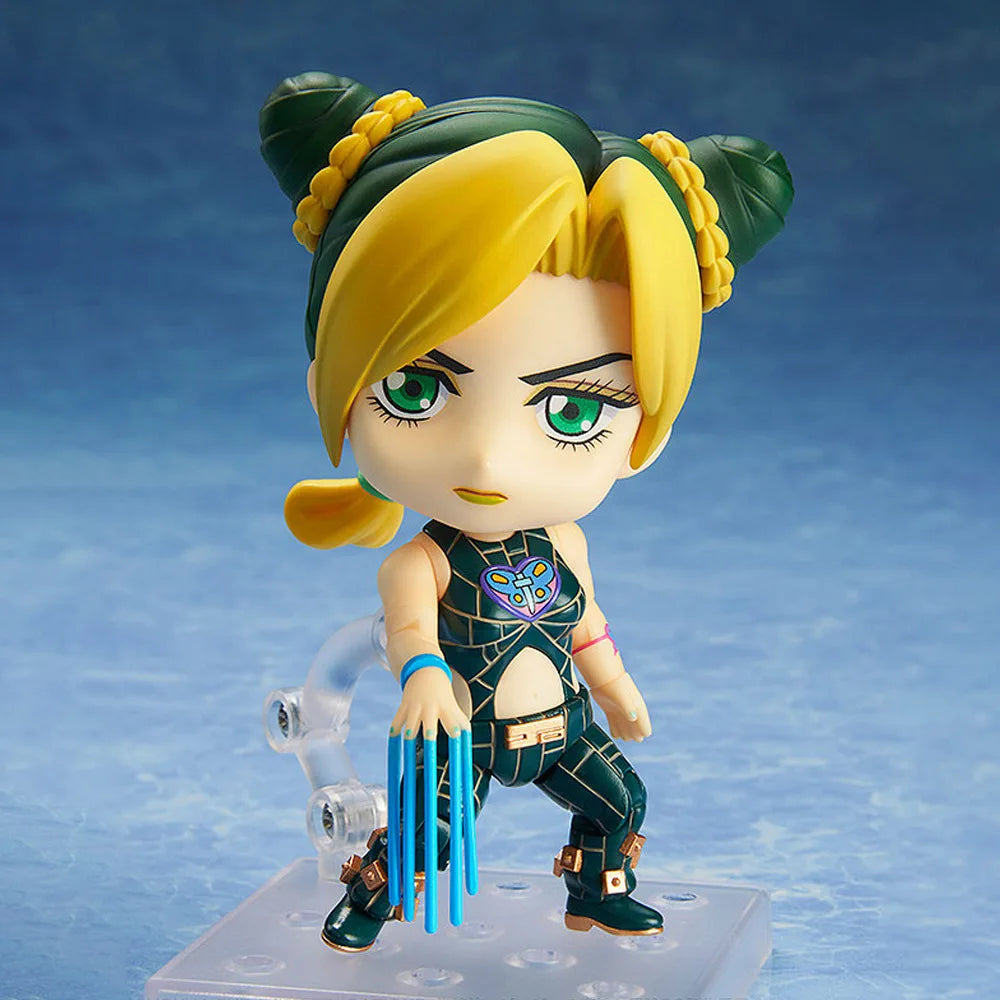 10cm JoJo's Bizarre Adventure JoJos Kujo Jolyne Anime Figurine Action Figure Toys Doll Christmas Gift With Box