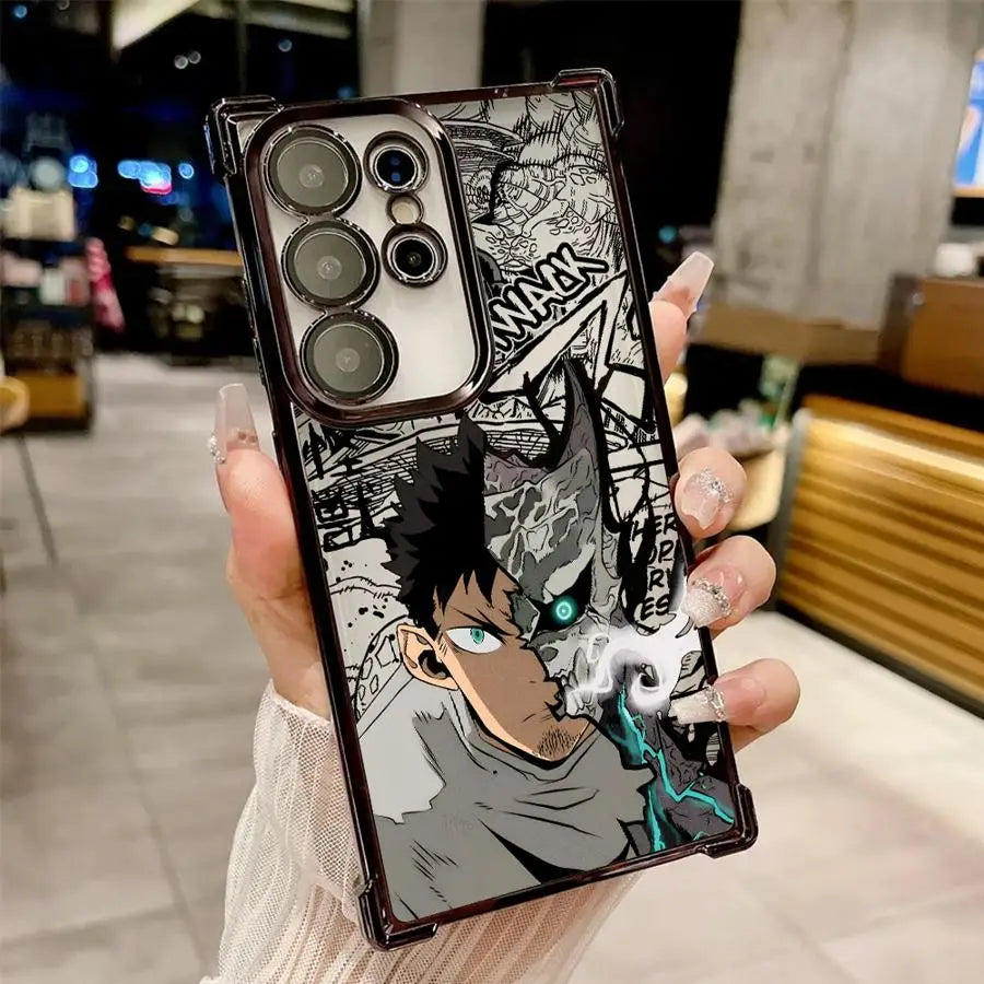 Kaiju No.8 Monster Form Phone Case for Galaxy S20 S21 S23 S24 FE S22 S23 S24 S25 Plus S22 S23 S24 S25 Ultra