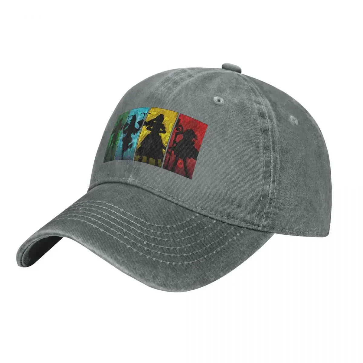 Anime Baseball Caps Hats Konosuba! Squad Silhouette Classic Dad Hat For Man Hip Hop Caps Sun Shade