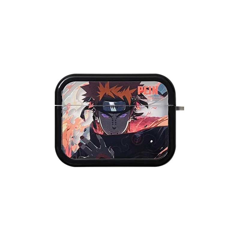 Anime Naruto Jiraiya Payne Itachi Apple Airpods pro2 protective cover 2/3 generation wireless Bluetooth headset shell for men