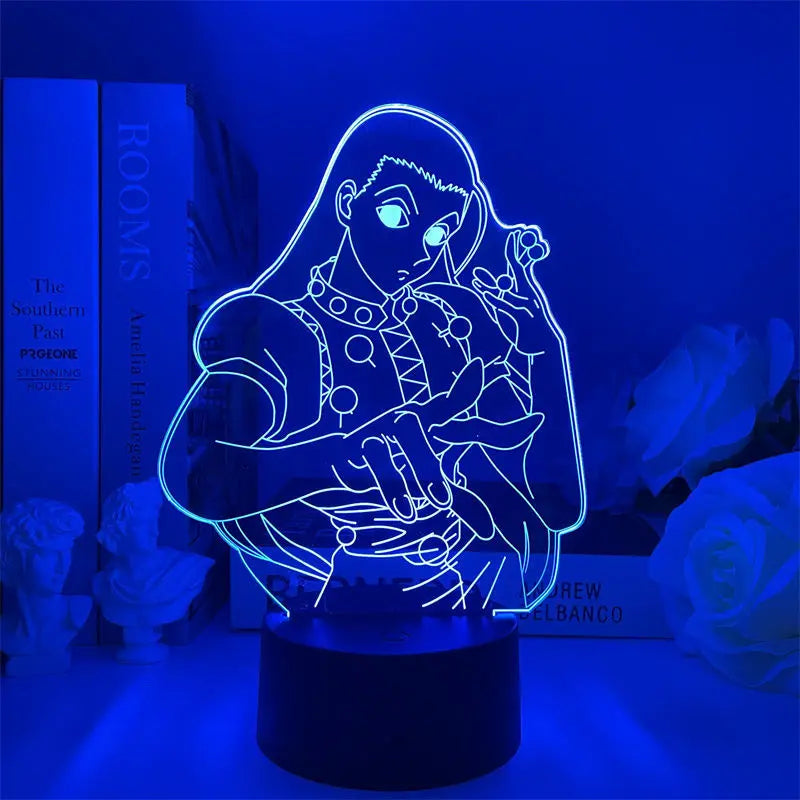 HUNTER Night Light Anime Peripherals Personality Creativity Killua Sissoe Table Lamp Desktop Decoration Bedroom holiday gift