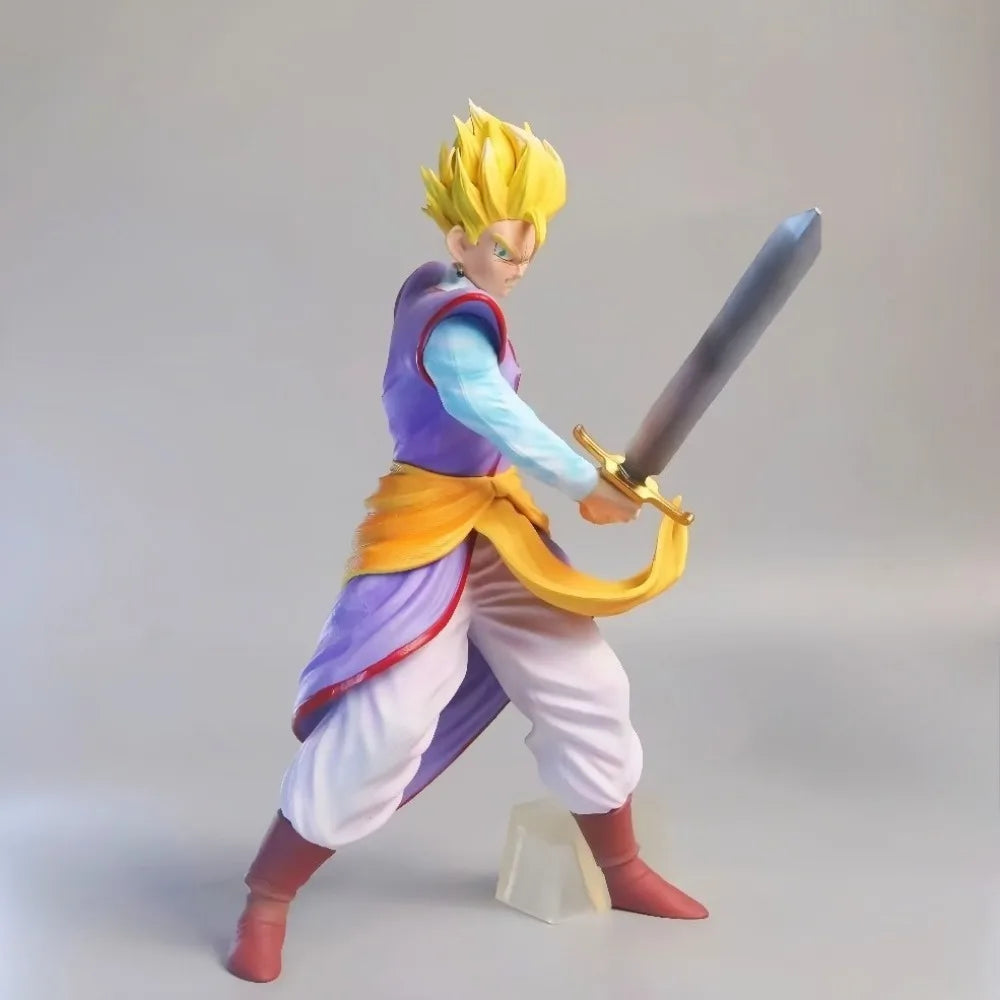 29cm/11.42in Anime Dragon Ball Figure King Kai Gohan Action Figures Pvc Statue Desktop Ornamen Collection Model Toys Gifts