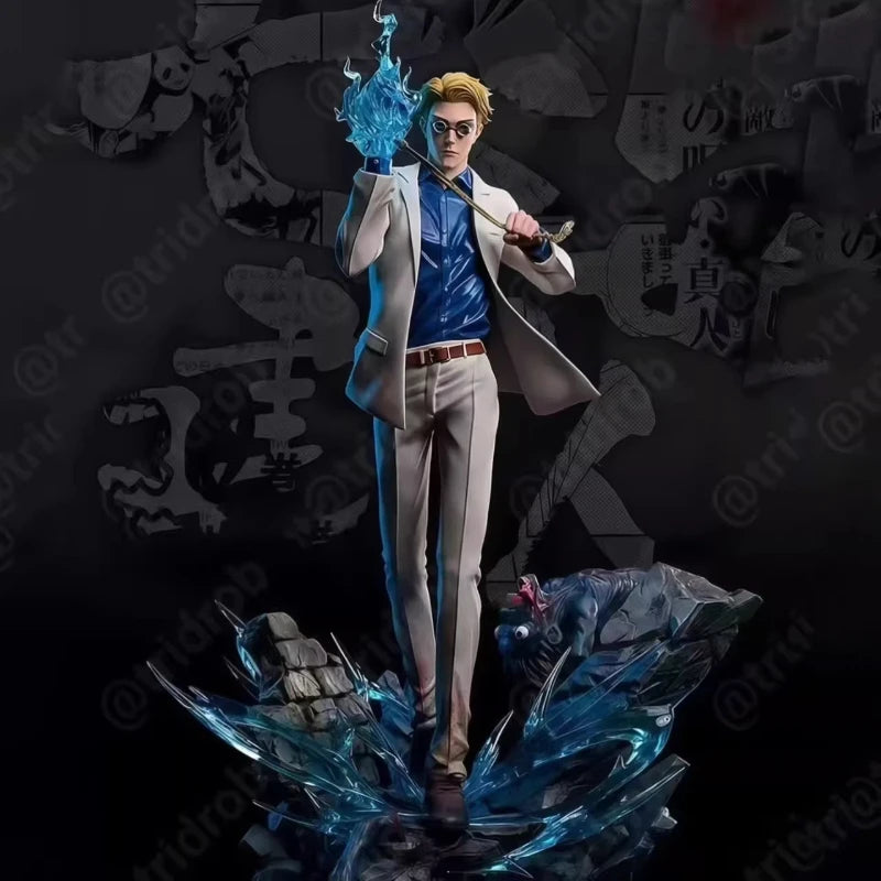 Jujutsu Kaisen Nanami Kento Figure 28cm PVC Statue Anime GK Collection Model Toy With Cursed Energy Effect Base Decorative Gift