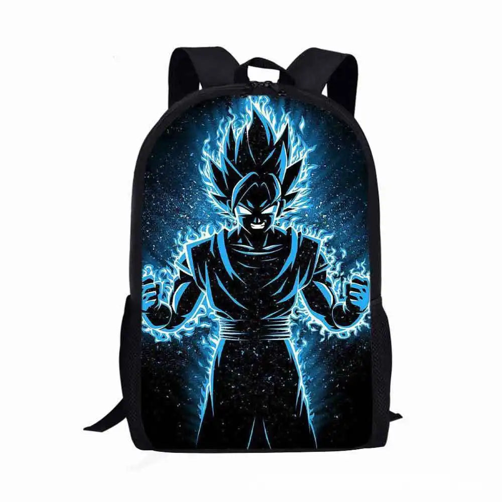 Dragon Ball Super Backpack Boys' Primary School Backpack Kindergarten Bag Game Printed Backpacks Large Capacity Simple