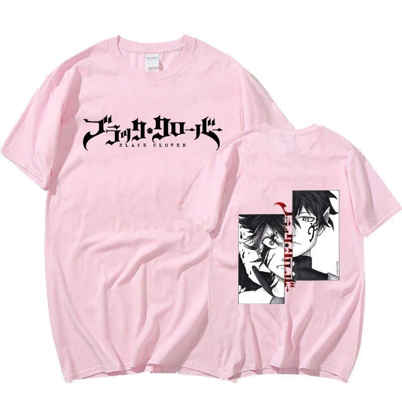 Hot Anime Printed T Shirt Men Women Fashion Round Neck Loose Short Sleeve Tops Casual Outdoor Personality Anime Tees