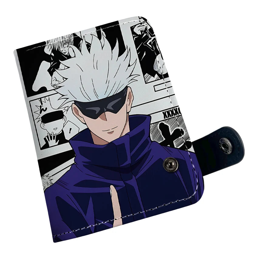 Cool Anime Jujutsu Kaisen  Wallet Comics HASP Short Purse for Boys