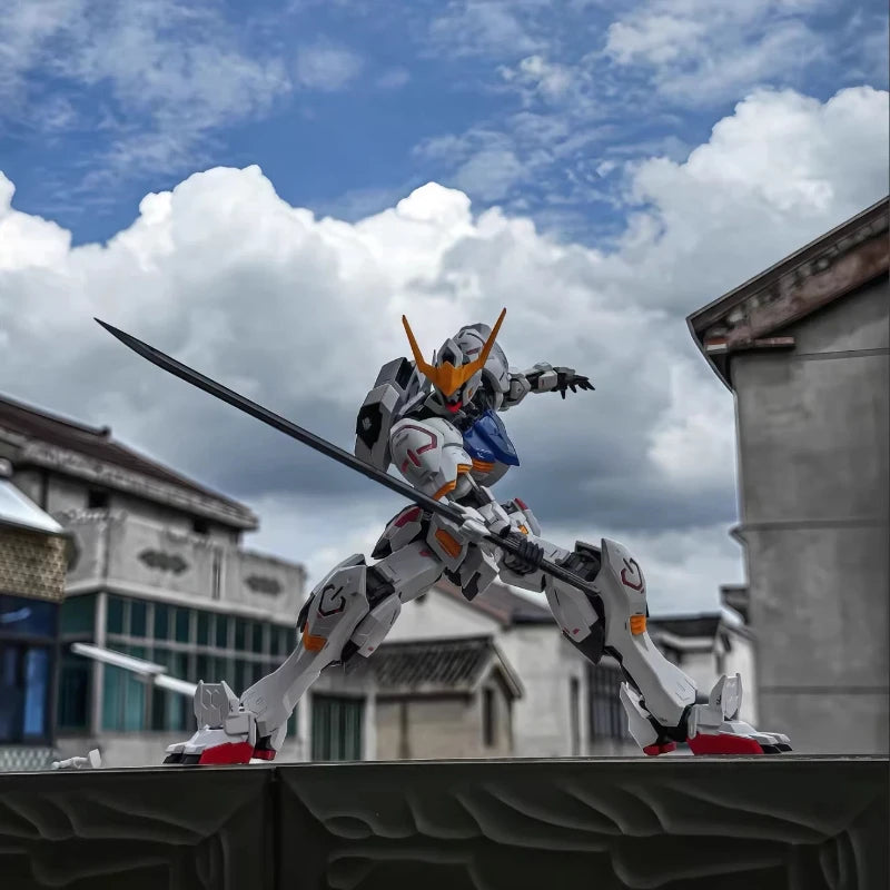 MG 1/100 Asw-G-08 Barbatos 4th Form Mecha Model Kit Assembly Action Figures With Water Decals Mobile Suit Surprise Gift Toys 