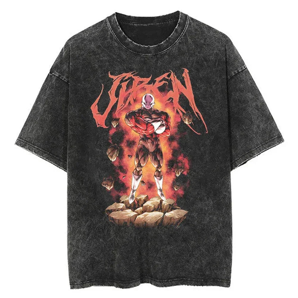 Dragon Ball Oversized Vintage T-Shirt – Streetwear Cotton Tee