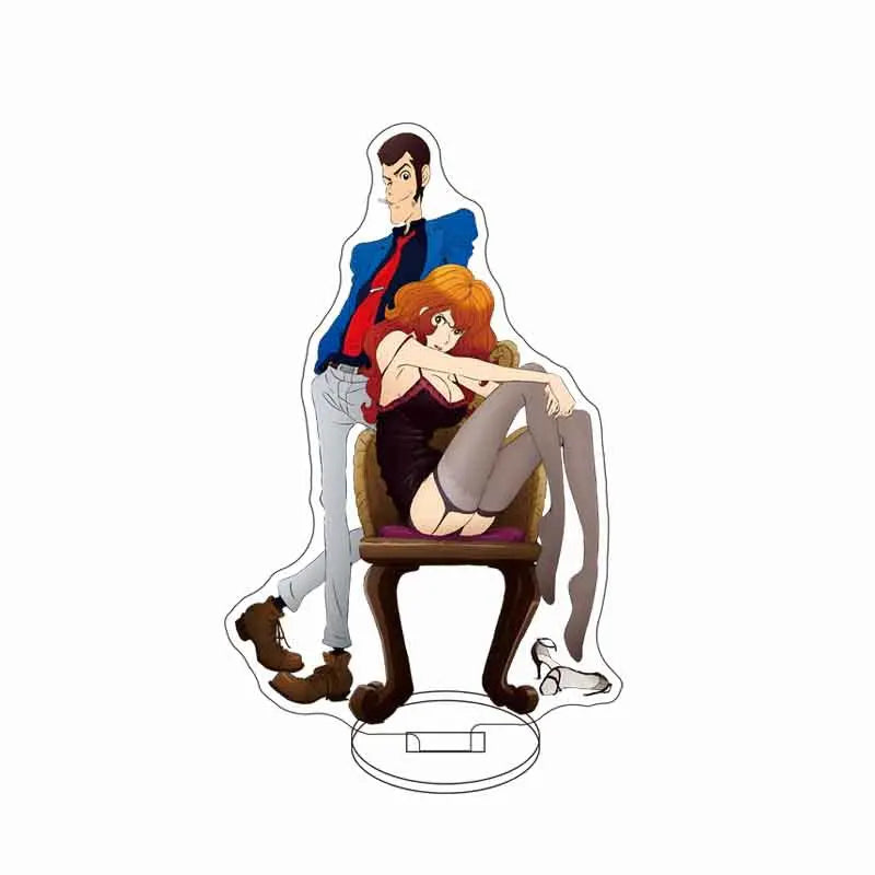 Lupin III Rupan Sansei Acrylic Stand Model Plate Decoration Originality Desk Figure Display Fan Gift Prime New Products Classic