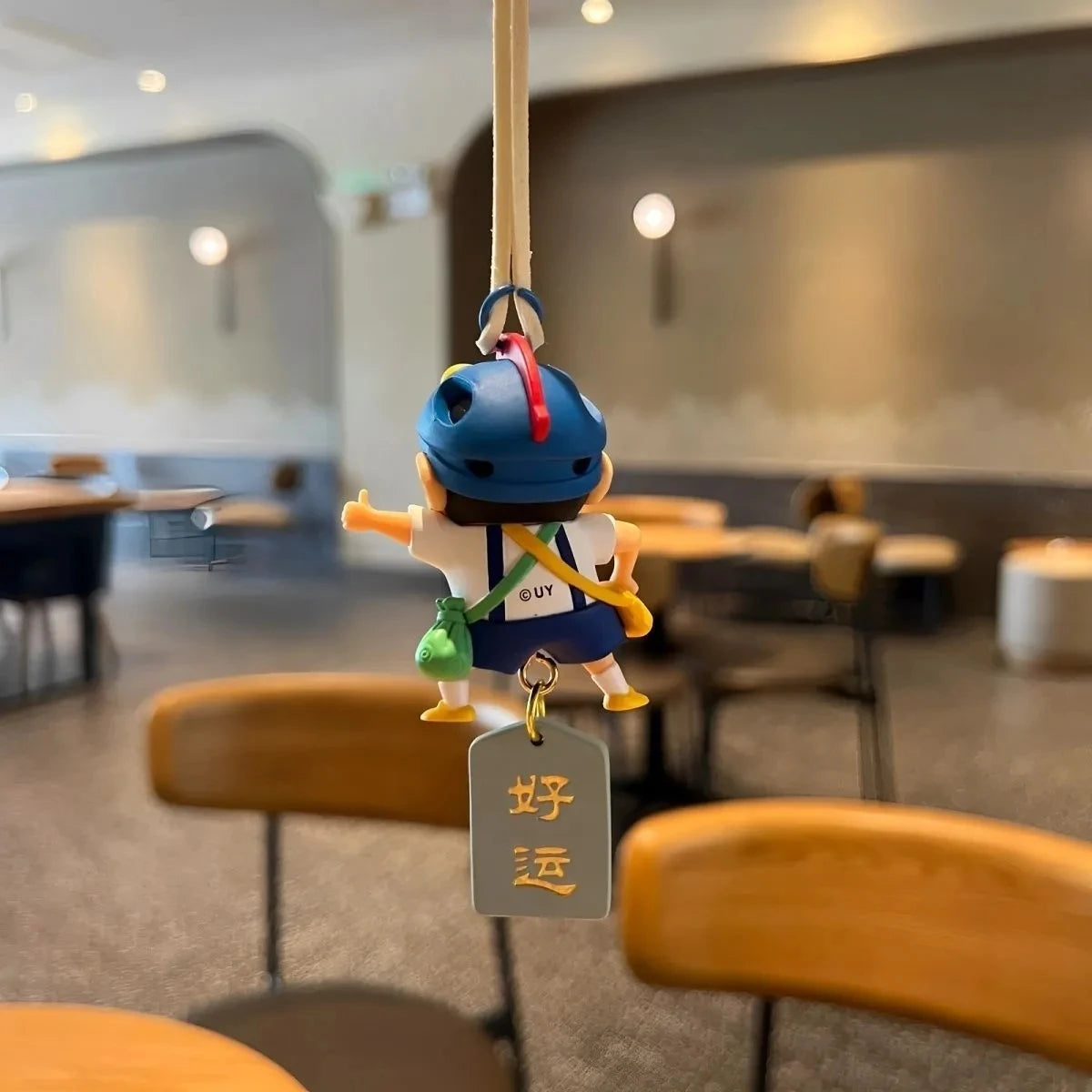 Anime Series Crayon Shin chan Cute Car Hanging Accessories Creative Gifts Safe Accessories Can Give to Friends