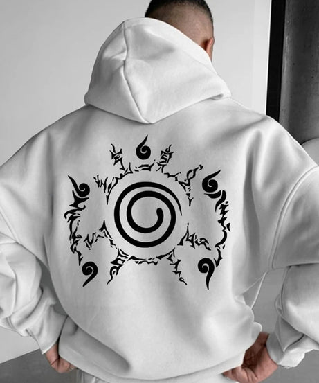 Unisex Oversized Naruto Hoodies Sweatshirt Anime Printed Men's Clothing Autumn Casual Y2k Loose Women's Long Sleeve Tops