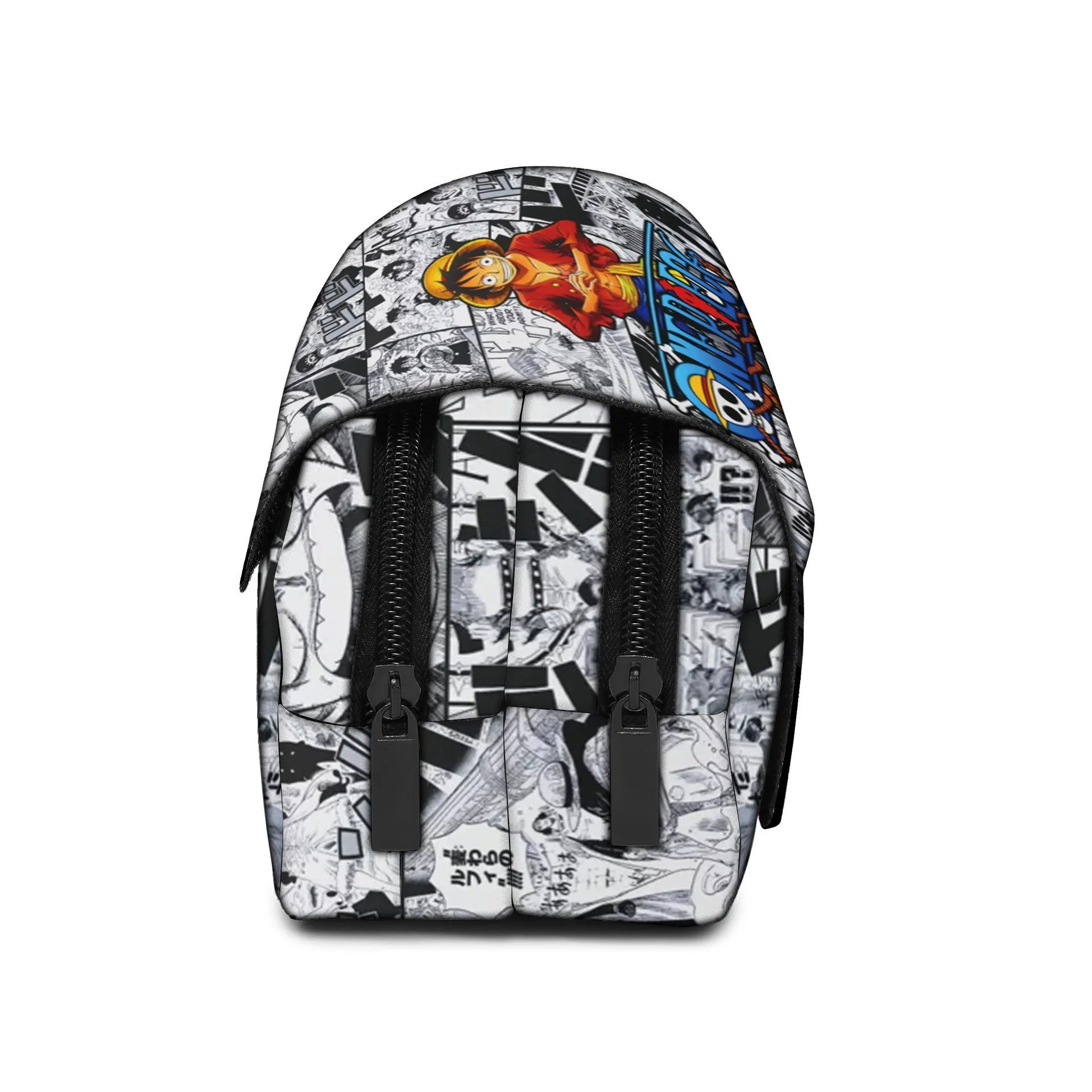 ONE PIECE Luffy Anime Printed Pencil Case Polyester Multi Layer Student Stationery Box for School Supplies Kids Pencil Bag