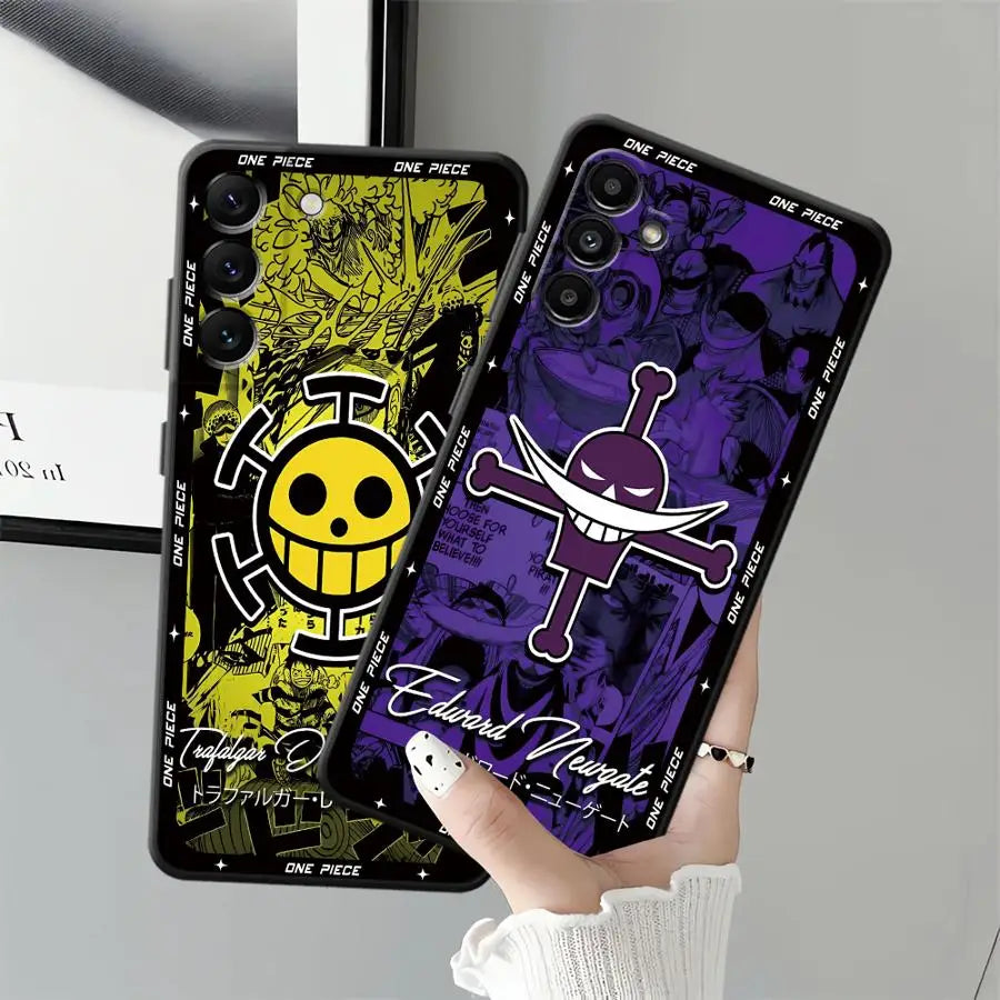 Anime Case for Samsung Galaxy A54 A71 A16 A21s A51 A52 A14 A15 A33 A34 A12 A13 A72 A73 A35 A41 A24 A31 A22 A23 Soft Phone Cover
