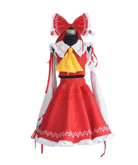 Cosplay Touhou Project  Reimu Hakurei Cosplay Costume