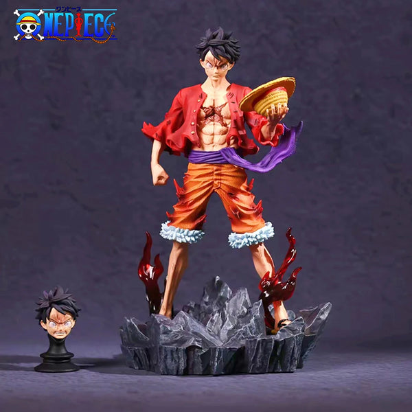 One Piece Monkey D. Luffy PVC Action Figure — 24cm Collectible Statue